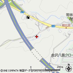 神奈川県横浜市金沢区朝比奈町542周辺の地図