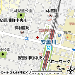 梅久本社社屋周辺の地図