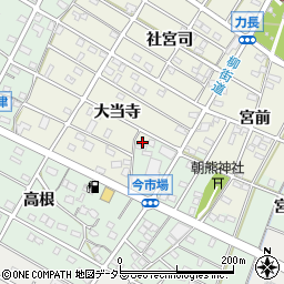 愛知県江南市今市場町高根90周辺の地図