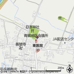 滋賀県高島市安曇川町青柳942周辺の地図