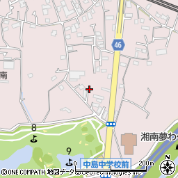神奈川県茅ヶ崎市中島1199-6周辺の地図