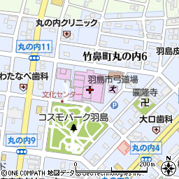 不二羽島文化センター（羽島市文化センター）周辺の地図