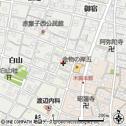 愛知県江南市木賀町杉30周辺の地図