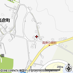 京都府綾部市高倉町大懐周辺の地図