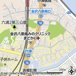 シーサイドコート・金沢八景周辺の地図