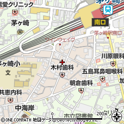ディードットステーション茅ヶ崎教室周辺の地図
