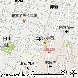 愛知県江南市木賀町杉31周辺の地図