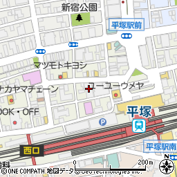 キコーナ平塚店周辺の地図