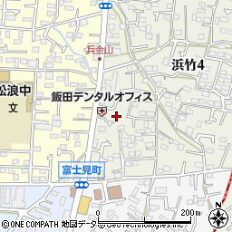 飯田デンタルオフィス周辺の地図