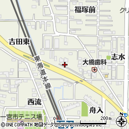 愛知県一宮市今伊勢町馬寄観音堂20周辺の地図
