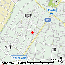 愛知県江南市上奈良町瑞穂221周辺の地図