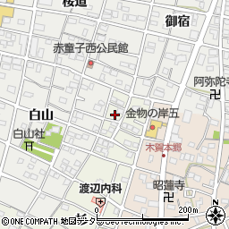 愛知県江南市木賀町杉16周辺の地図