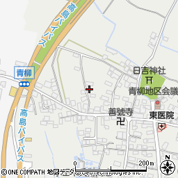 滋賀県高島市安曇川町青柳1006周辺の地図