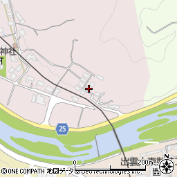 島根県雲南市大東町大東下分31-4周辺の地図