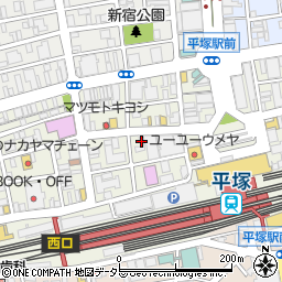 ジュエリーツツミ平塚店周辺の地図