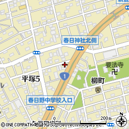 ぬくもり湘南平塚店周辺の地図