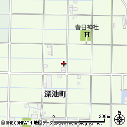 岐阜県大垣市深池町144周辺の地図