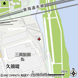 神奈川県平塚市久領堤3-24周辺の地図