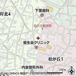 江戸久周辺の地図