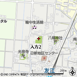 日新公園周辺の地図