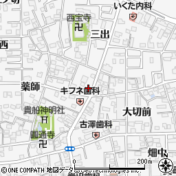 愛知県一宮市奥町貴船東42周辺の地図