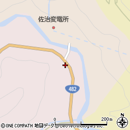 鳥取県鳥取市佐治町余戸63周辺の地図