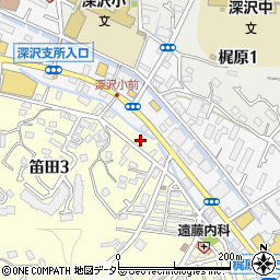 徳増荘周辺の地図