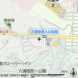 神奈川県横浜市金沢区朝比奈町353周辺の地図