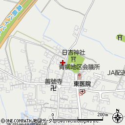 滋賀県高島市安曇川町青柳1023周辺の地図