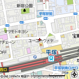 ファーストキッチン株式会社　平塚店周辺の地図