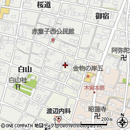 愛知県江南市木賀町杉9周辺の地図