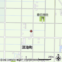岐阜県大垣市深池町144-1周辺の地図