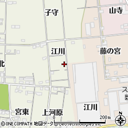 愛知県一宮市今伊勢町馬寄江川周辺の地図