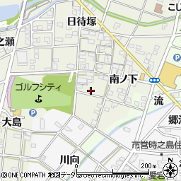 愛知県一宮市浅井町東浅井南ノ下40周辺の地図