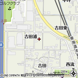 愛知県一宮市今伊勢町馬寄吉田浦40周辺の地図