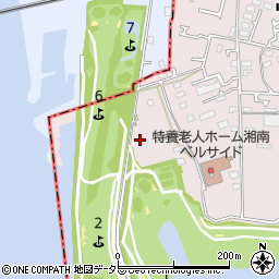 神奈川県茅ヶ崎市中島416周辺の地図