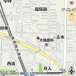 愛知県一宮市今伊勢町馬寄観音堂35周辺の地図