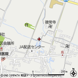 滋賀県高島市安曇川町青柳805周辺の地図