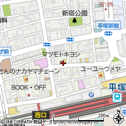 居酒屋 リンカーン 平塚店周辺の地図