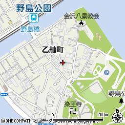 神奈川県横浜市金沢区乙舳町周辺の地図