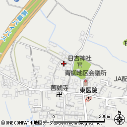 滋賀県高島市安曇川町青柳1025周辺の地図