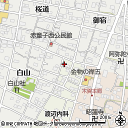 愛知県江南市木賀町杉7周辺の地図