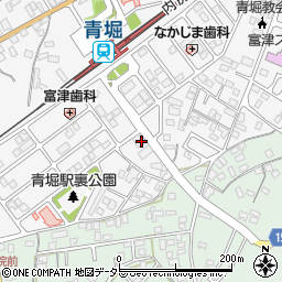 千葉県富津市大堀2232周辺の地図