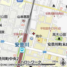 小判寿し安曇川本店周辺の地図