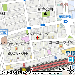 鳥良商店 平塚パールロード店周辺の地図