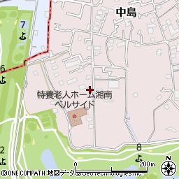 神奈川県茅ヶ崎市中島891周辺の地図