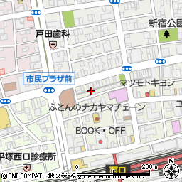 Amusement Dining Bar SOLS（ソルス） 平塚周辺の地図