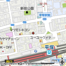 ファミリーマート平塚駅北口店周辺の地図