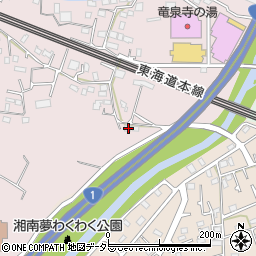 神奈川県茅ヶ崎市中島1313-2周辺の地図