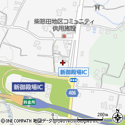 静岡県御殿場市柴怒田106周辺の地図